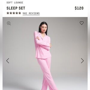 SKIMS Soft Lounge Sleep Set - Valentines Day Collection (NWT)